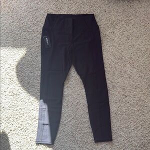 New Black High-Waisted Leggings